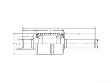 <span>Zweireihige Kugelrollenlager für Wasserpumpe - WIB Serie</span>