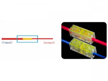 Draht-zu-Draht-Stecker <small>(1 Draht zu 1 Draht)</small>