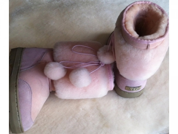 Schaffell Babyschuhe