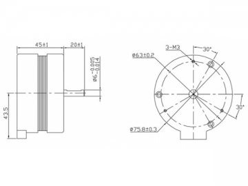 Bürstenlose Gleichstrommotor, 72 Serie