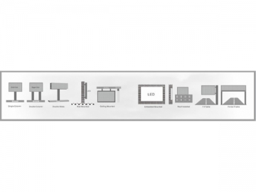 LED-Werbetafel für den Außeneinsatz, mit LED der SMD Serie