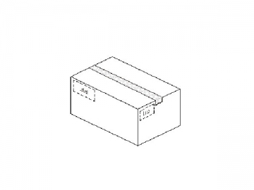 Quadratisches LED-Panel