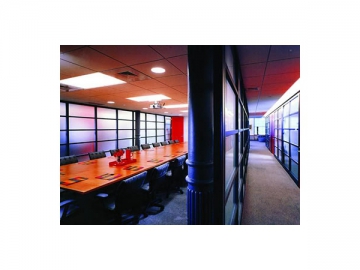 Rundes LED-Panel