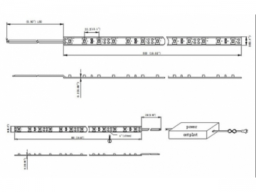 Flexibler LED-Streifen, SMD3528