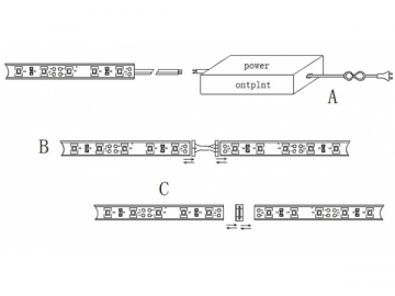 Flexibler LED-Streifen, SMD3528