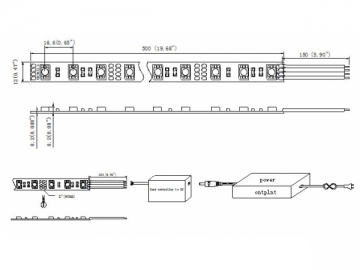 Flexibler LED-Streifen, SMD5050