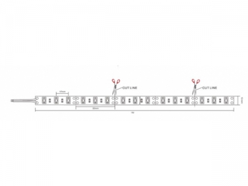 Flexibler LED-Streifen, SMD2835