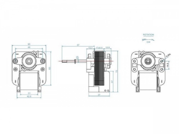 Spaltpolmotor YJF6016