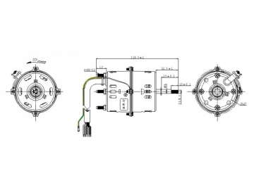 Kondensatormotor YY5930