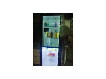 Transparente LCD Vitrinen / Interaktive Multitouch Vitrine